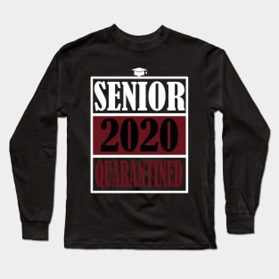 senior 2020 quarantine Long Sleeve T-Shirt